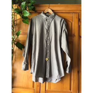 Ralph Lauren Yarmouth button-down shirt SZ 17 1/2